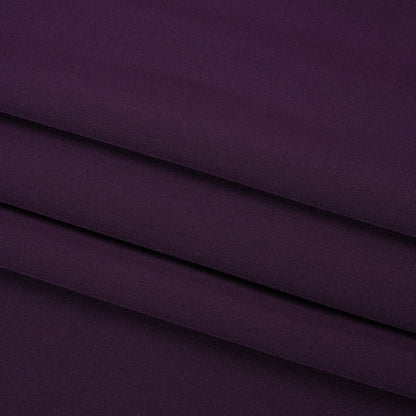 Silk 4-Ply Crepe 44" - Blackberry - Premium Collection