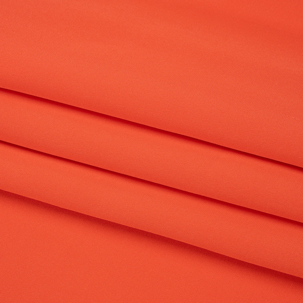 Silk 4-Ply Crepe 44" - Mandarin - Premium Collection - Folded