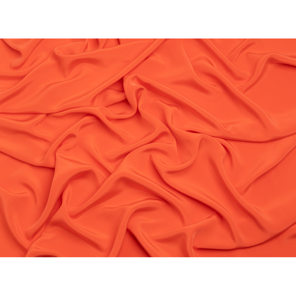 Silk 4-Ply Crepe 44" - Mandarin - Premium Collection - Full