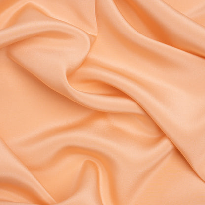 Silk 4-Ply Crepe 44" - Peach - Premium Collection