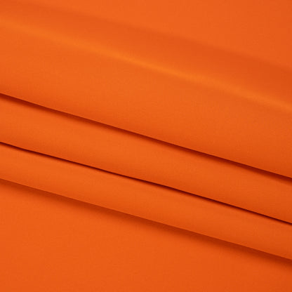 Silk 4-Ply Crepe 44" - Burnt Orange - Premium Collection