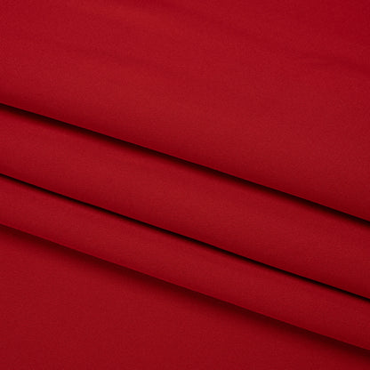 Silk 4-Ply Crepe 44" - Tango Red - Premium Collection Folded