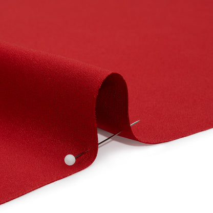 Silk 4-Ply Crepe 44" - Tango Red - Premium Collection Detail