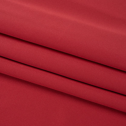 Silk 4-Ply Crepe 44" - Brick - Premium Collection Folded