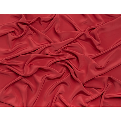 Silk 4-Ply Crepe 44" - Brick - Premium Collection - Full