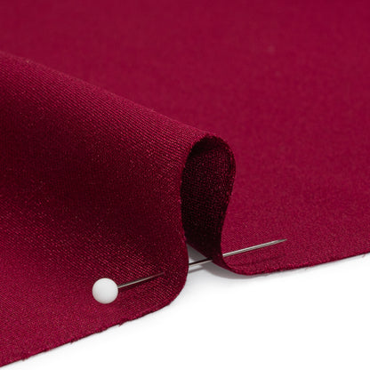 Silk 4-Ply Crepe 44" - Wine - Premium Collection