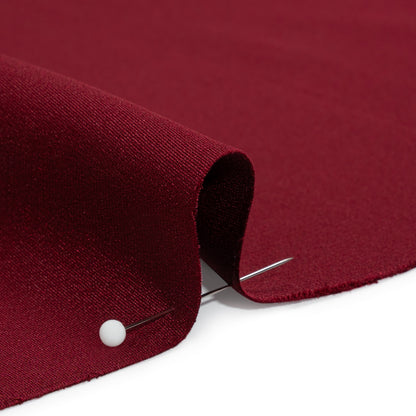 Silk 4-Ply Crepe 44" - Maroon - Premium Collection