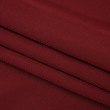 Silk 4-Ply Crepe 44" - Port - Premium Collection