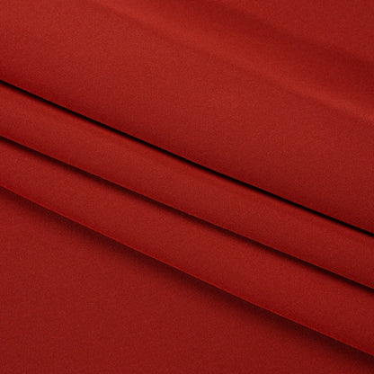 Silk 4-Ply Crepe 44" - Rust - Premium Collection Folded