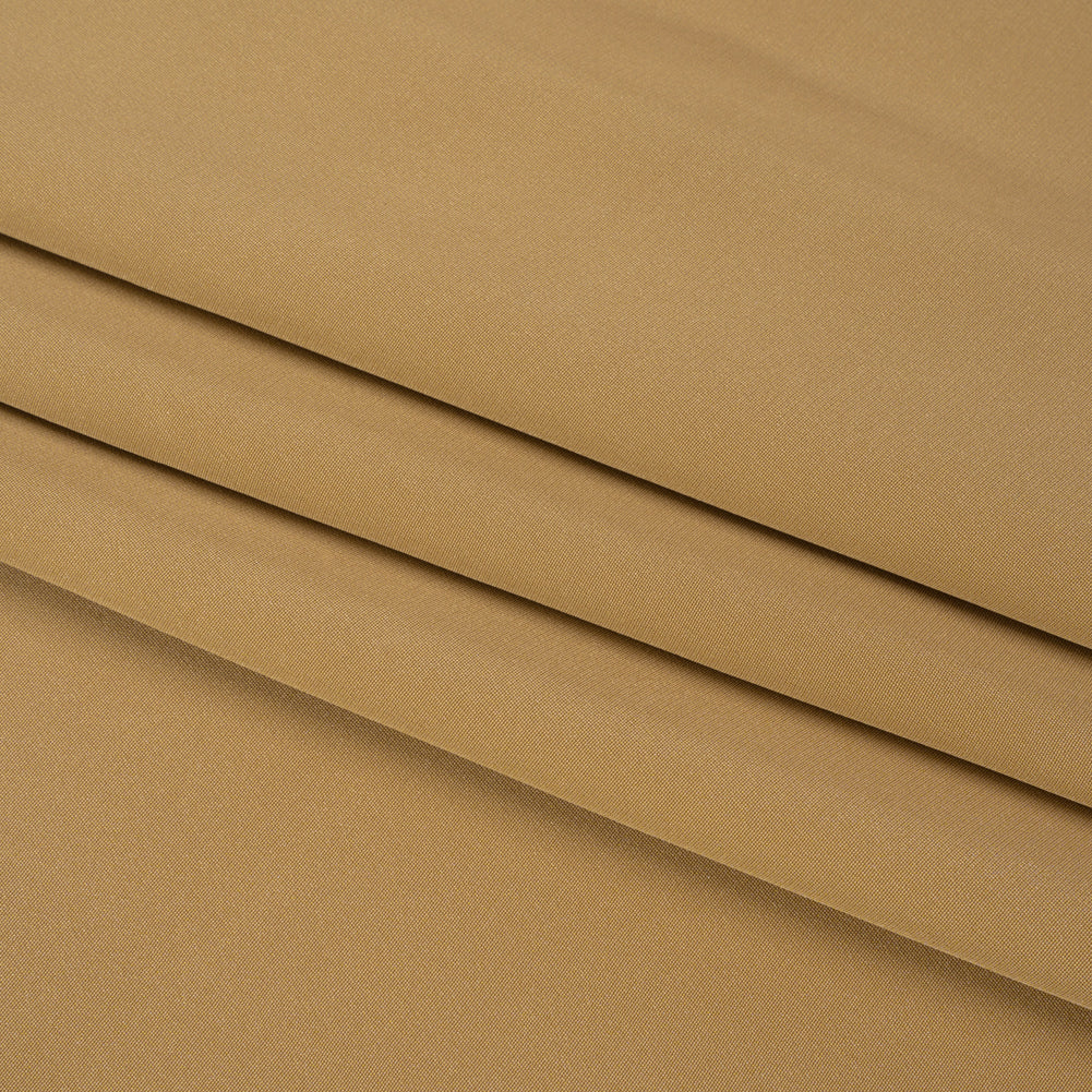 Silk 4-Ply Crepe 44" - Latte - Premium Collection Folded
