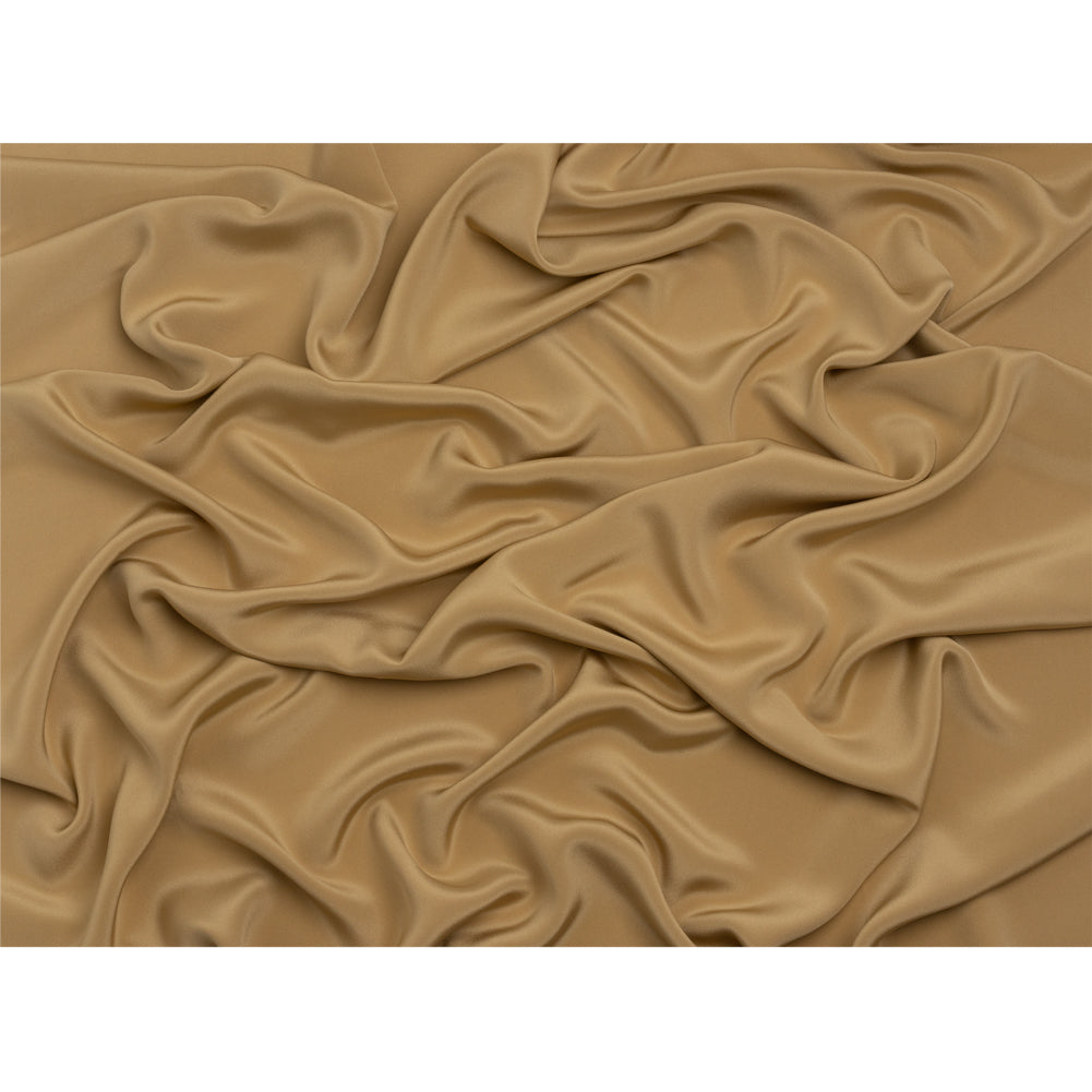 Silk 4-Ply Crepe 44" - Latte - Premium Collection - Full