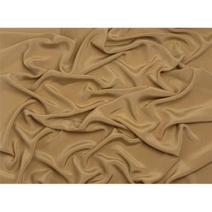 Silk 4-Ply Crepe 44" - Latte - Premium Collection - Full