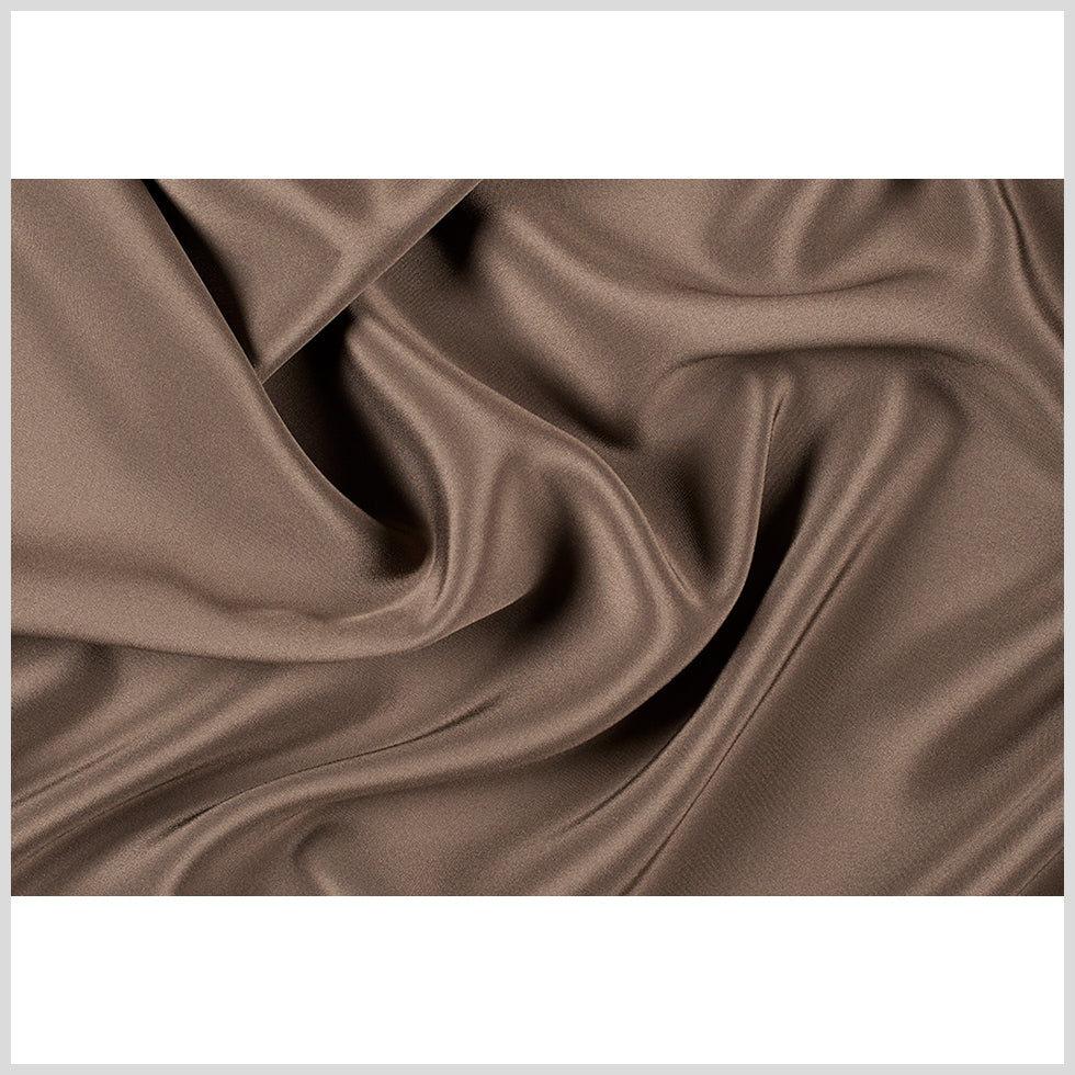 Silk 4-Ply Crepe 44" - Dark Olive - Premium Collection Full