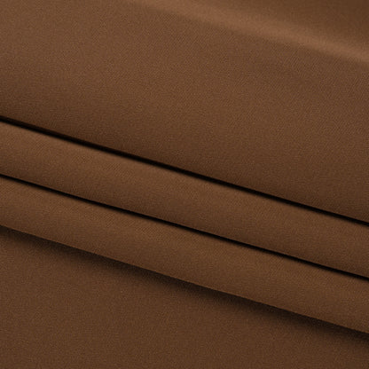 Silk 4-Ply Crepe 44" - Light Brown - Premium Collection Folded