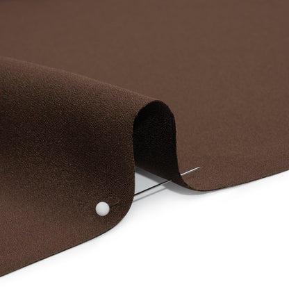 Silk 4-Ply Crepe 44" - Dark Brown - Premium Collection