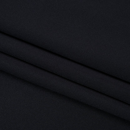 Silk 4-Ply Crepe 44" - Midnight - Premium Collection