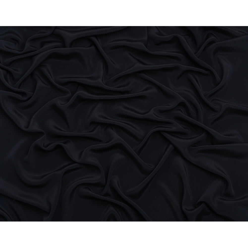 Silk 4-Ply Crepe 44" - Midnight - Premium Collection
