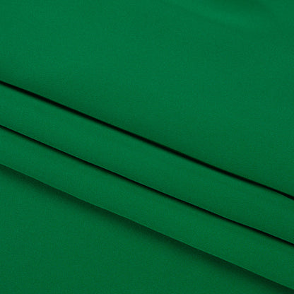 Silk 4-Ply Crepe 44" - Kelly Green - Premium Collection