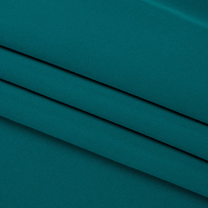 Silk 4-Ply Crepe 44" - Deep Teal - Premium Collection
