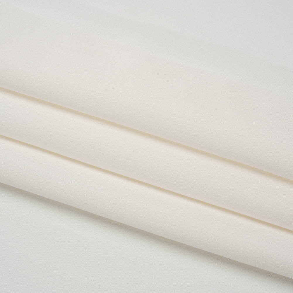 Silk 4-Ply Crepe 54" - Whisper White - Premium Collection