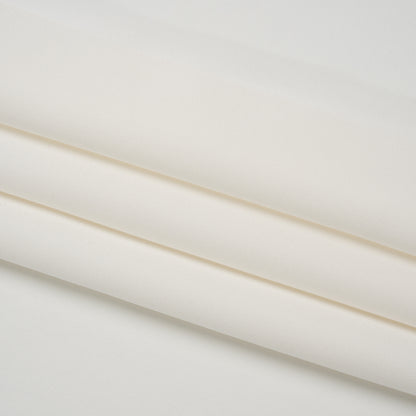Silk 4-Ply Crepe 54" - Whisper White - Premium Collection