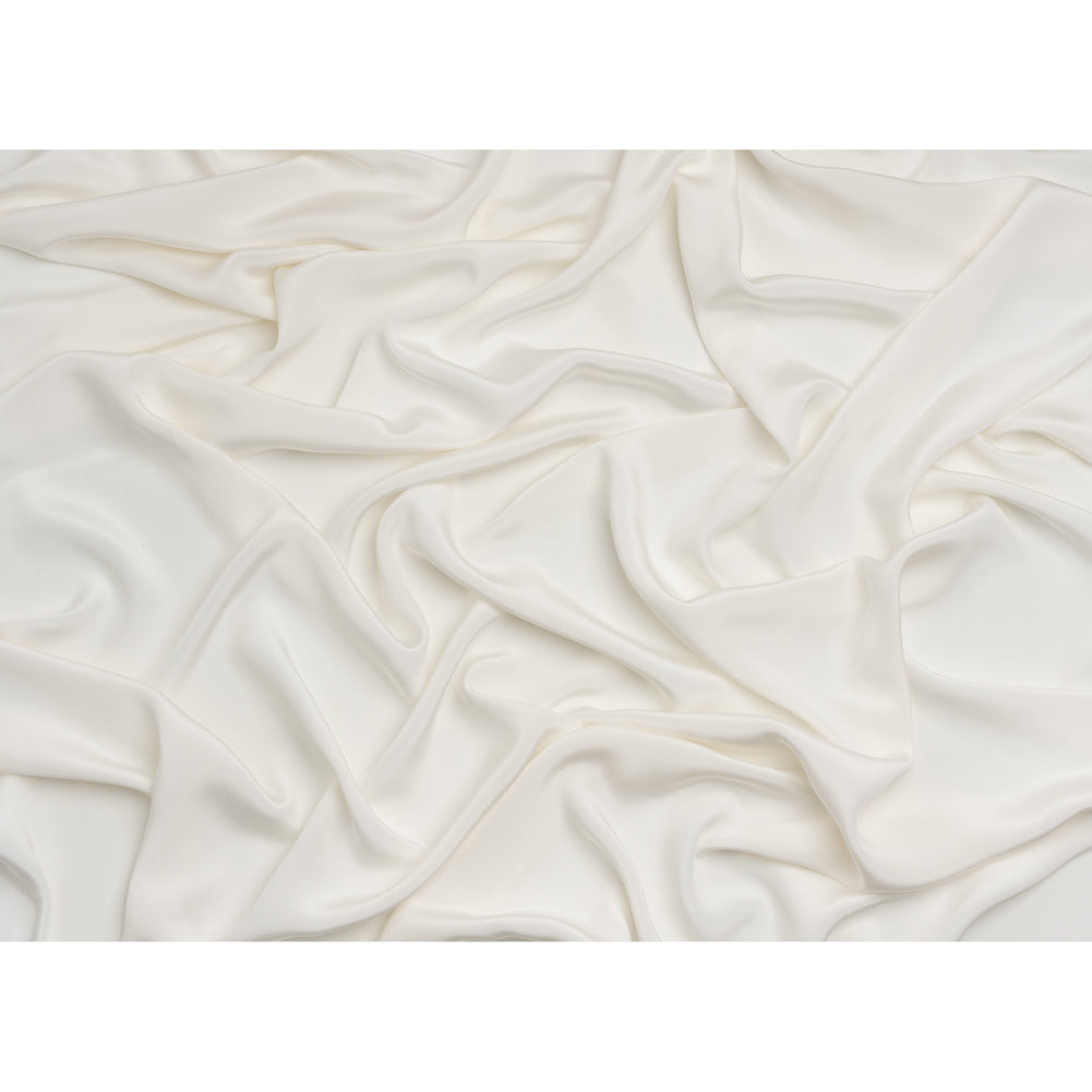 Silk 4-Ply Crepe 54" - Whisper White - Premium Collection