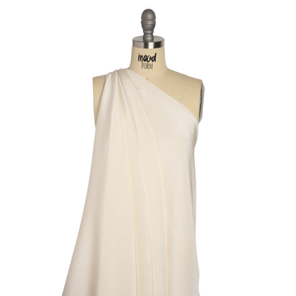 Silk 4-Ply Crepe 54" - Antique White - Premium Collection