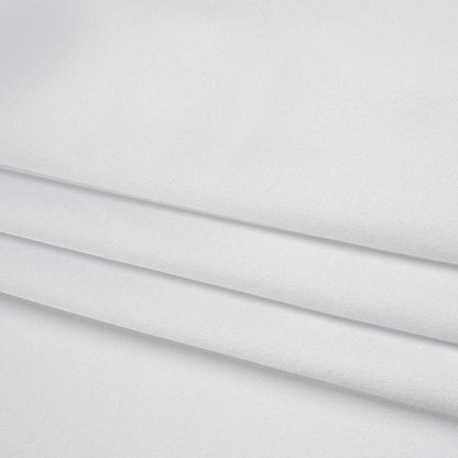 Silk Crepe Back Satin - Bright White - Premium Collection