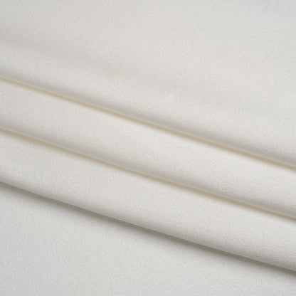 Silk Crepe Back Satin - Whisper White - Premium Collection