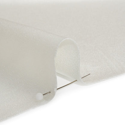 Silk Crepe Back Satin - Whisper White - Premium Collection