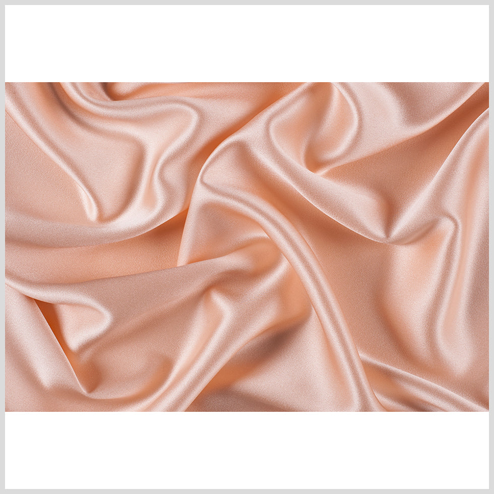 Silk Crepe Back Satin - Pale Blush - Premium Collection - Full