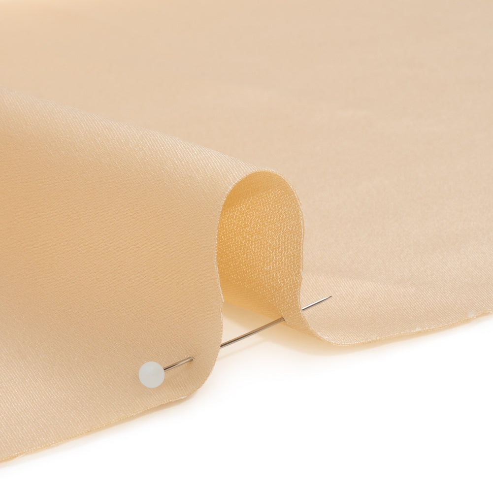 Silk Crepe Back Satin - Cream Pink - Premium Collection