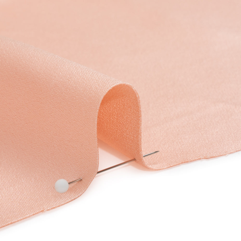 Crepé de satén con reverso de seda - Rosa empolvada - Colección Premium