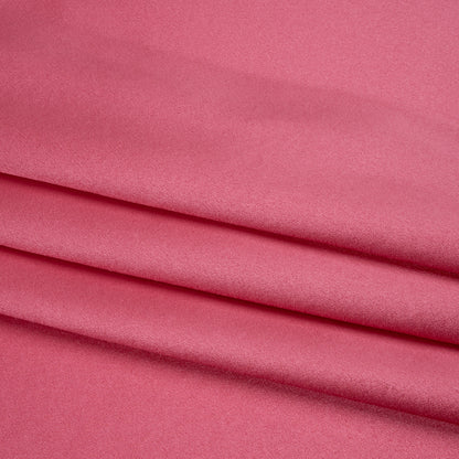 Silk Crepe Back Satin - Carmine Rose - Premium Collection