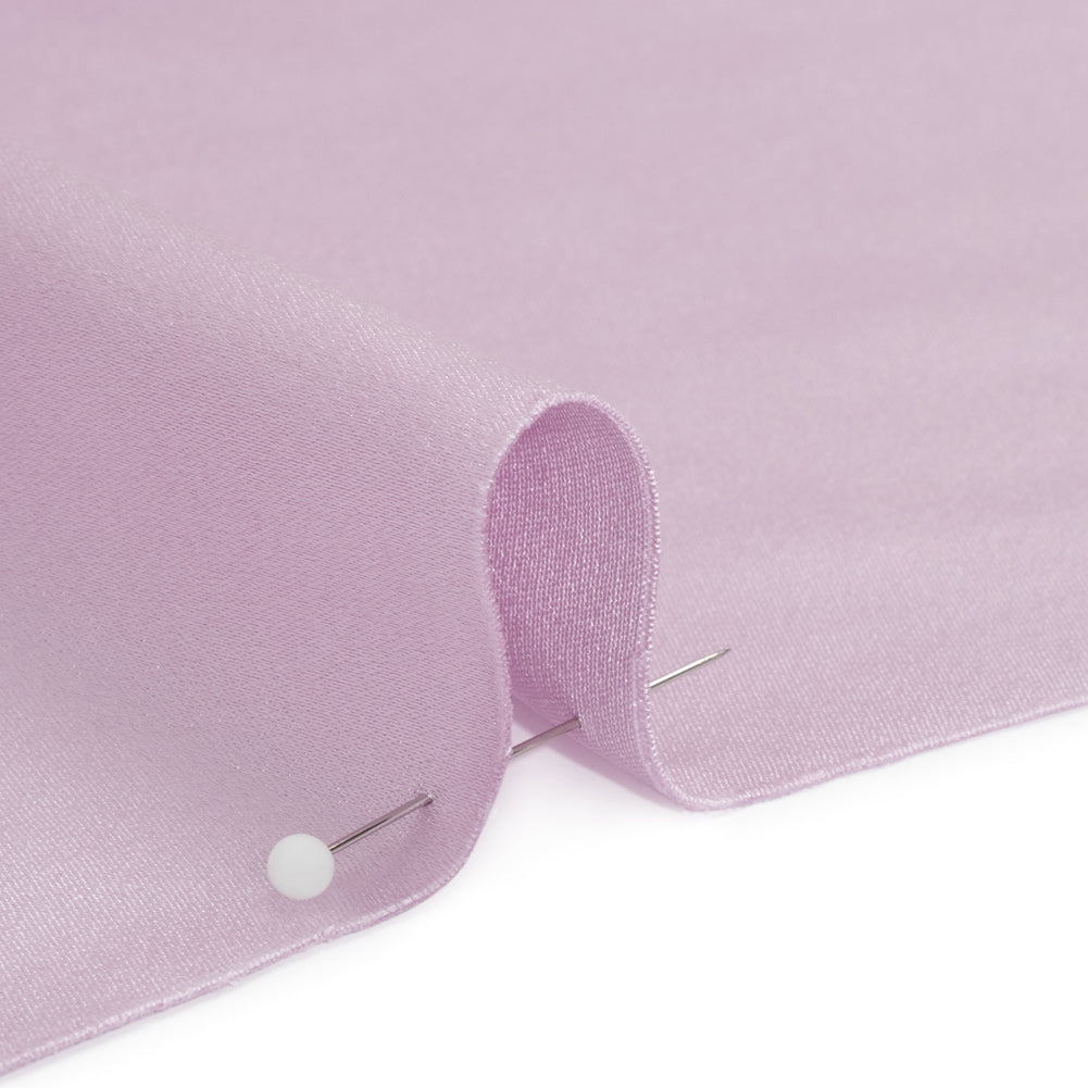 Crepé de satén con reverso de seda - Lavanda Niebla - Colección Premium