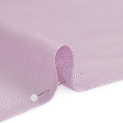 Crepé de satén con reverso de seda - Lavanda Niebla - Colección Premium