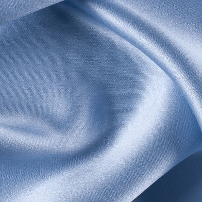 Silk Crepe Back Satin - Baby Blue - Premium Collection