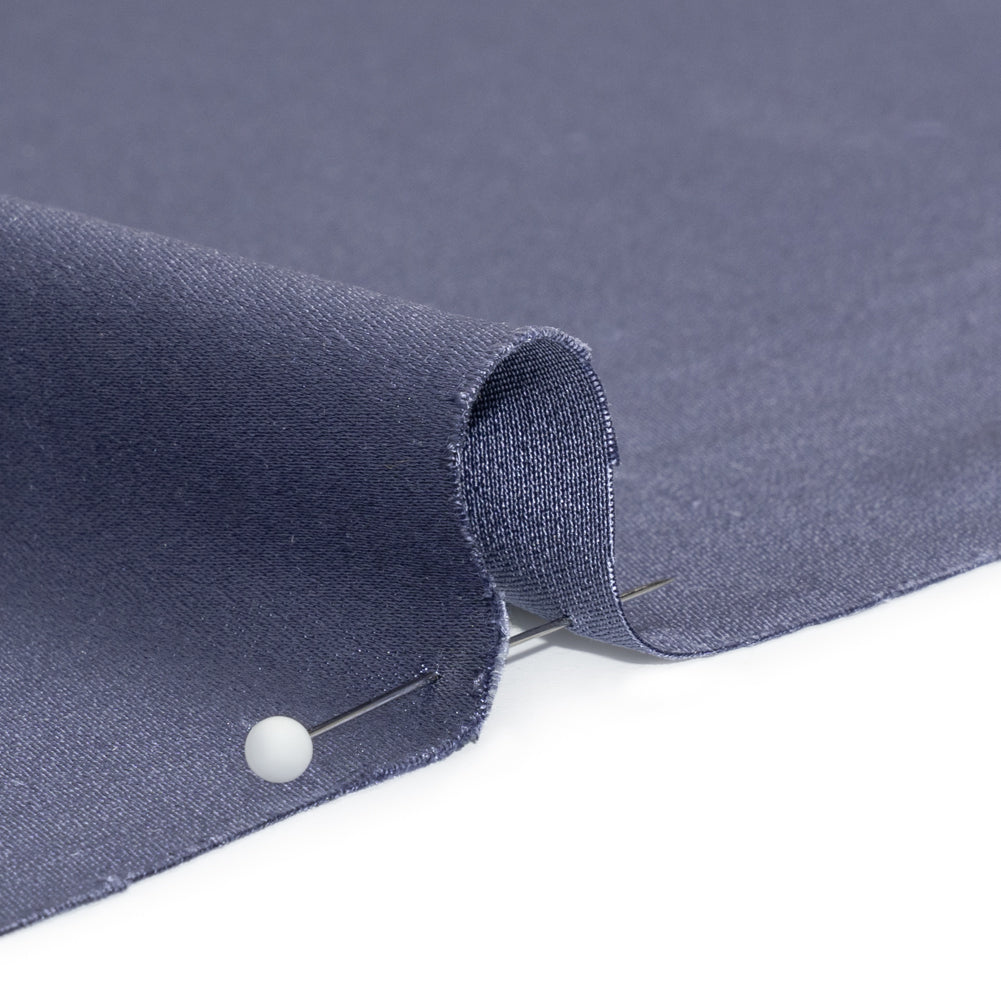 Silk Crepe Back Satin - Infinity Blue - Premium Collection - Detail - Image 3 of 6