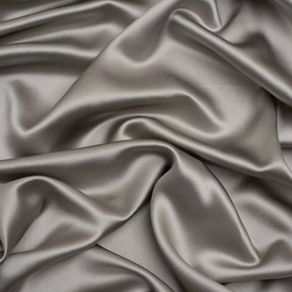 Silk Crepe Back Satin - Moonstruck - Premium Collection