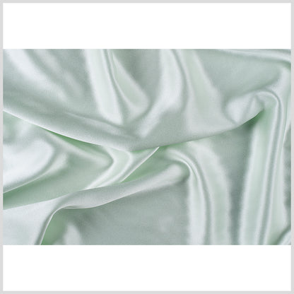 Silk Crepe Back Satin - Fairest Jade - Premium Collection