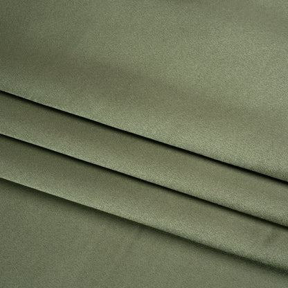 Silk Crepe Back Satin - Oil Green - Premium Collection
