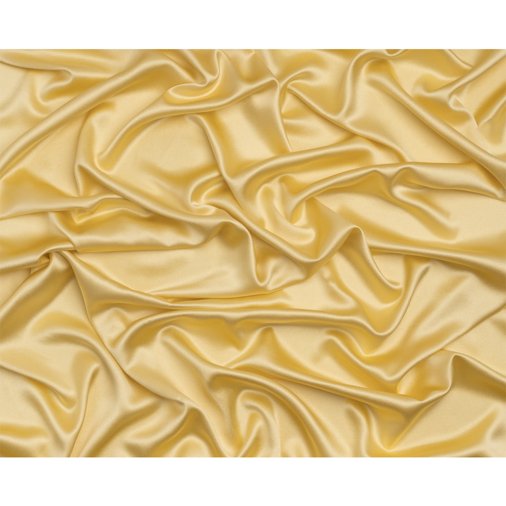 Silk Crepe Back Satin - French Vanilla - Premium Collection