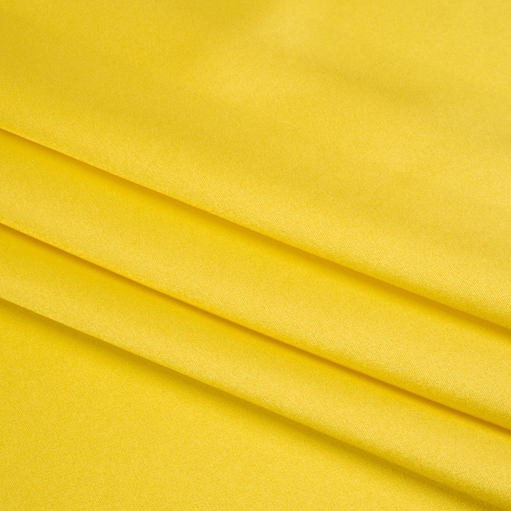 Silk Crepe Back Satin - Buttercup Yellow - Premium Collection