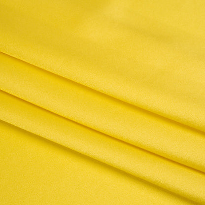 Silk Crepe Back Satin - Buttercup Yellow - Premium Collection