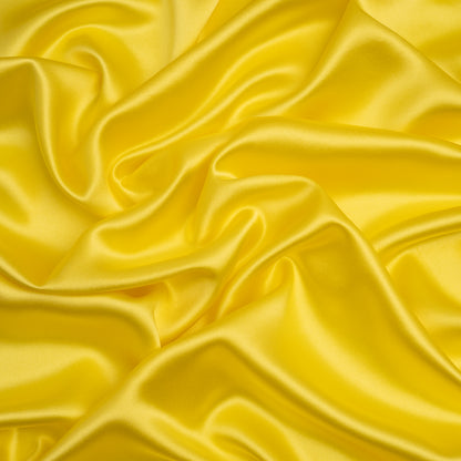 Silk Crepe Back Satin - Buttercup Yellow - Premium Collection