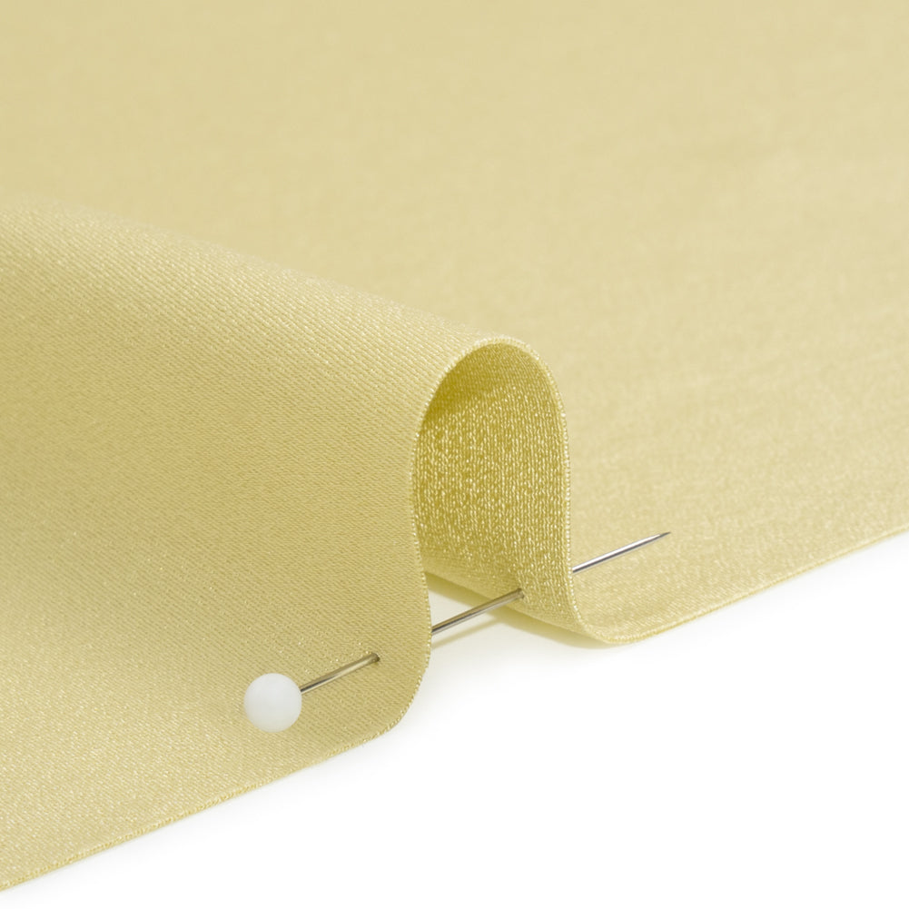 Silk Crepe Back Satin - Linden Green - Premium Collection - Detail