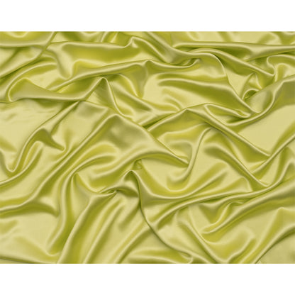 Silk Crepe Back Satin - Sunny Lime - Premium Collection