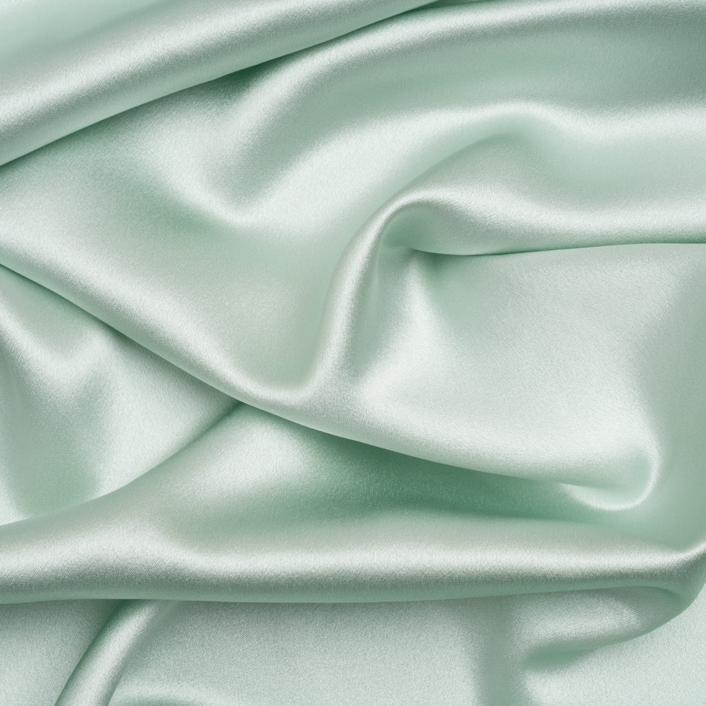 Silk Crepe Back Satin - Morning Mist - Premium Collection