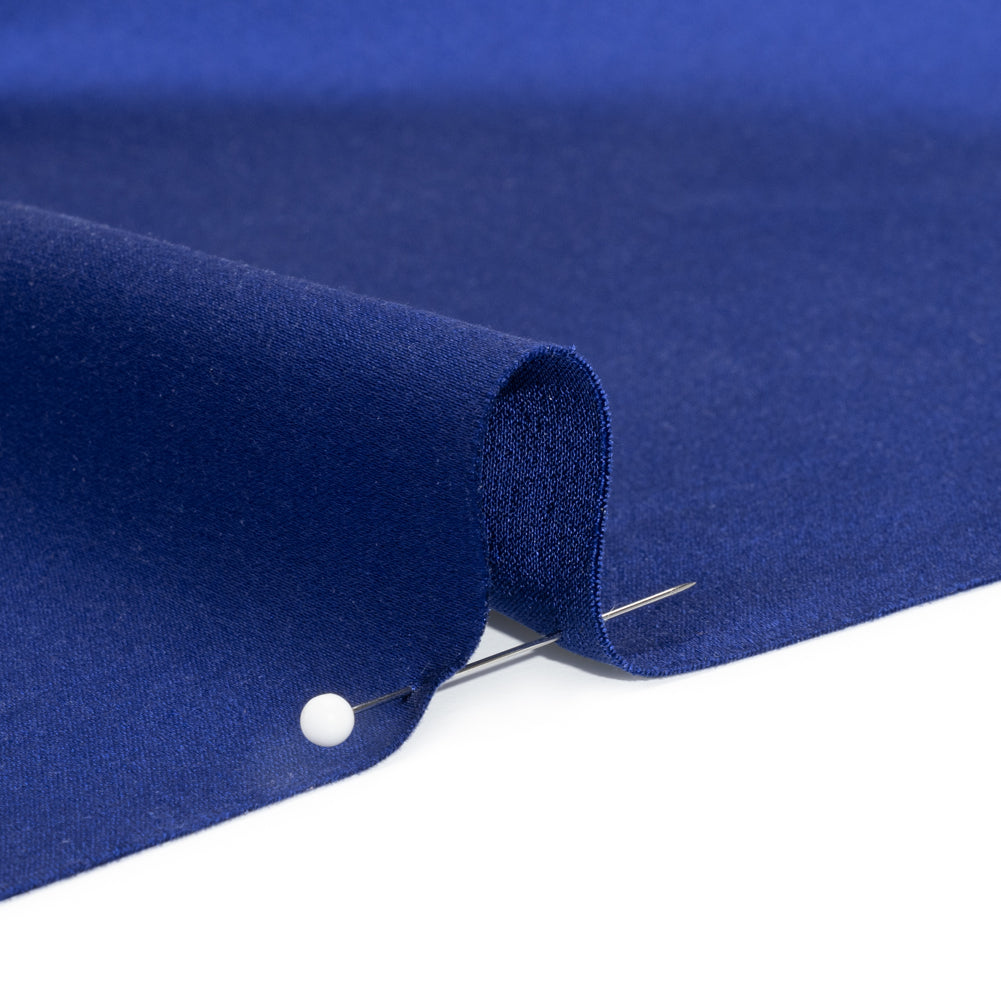 Silk Crepe Back Satin - Mazarine Blue - Premium Collection