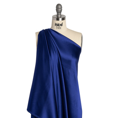 Silk Crepe Back Satin - Mazarine Blue - Premium Collection